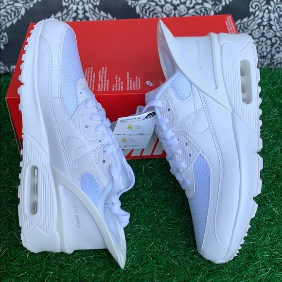 Nike Shoes Nike Air Max Flyease Gs Triple White Wmns Poshmark